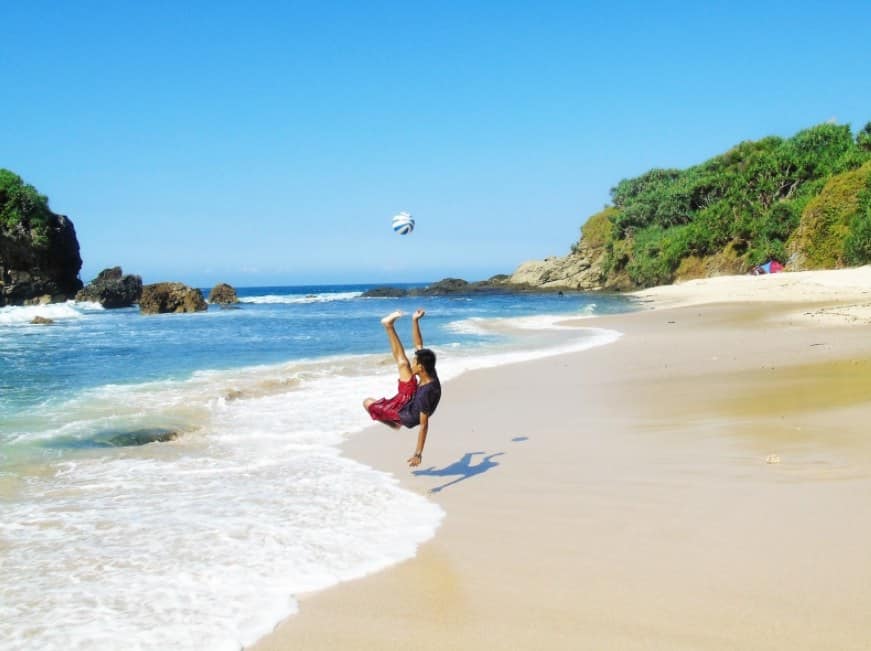 Spot Foto Pantai Jungwok Spot Foto Pantai Jungwok