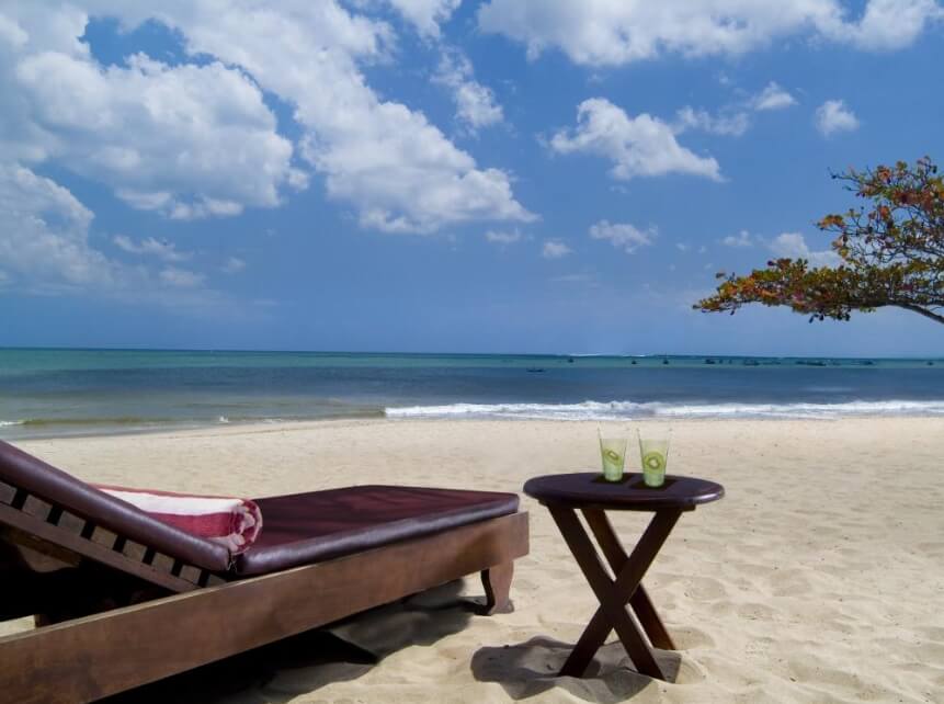 Pantai Jimbaran Lebih Tenang dibandingkan Kuta