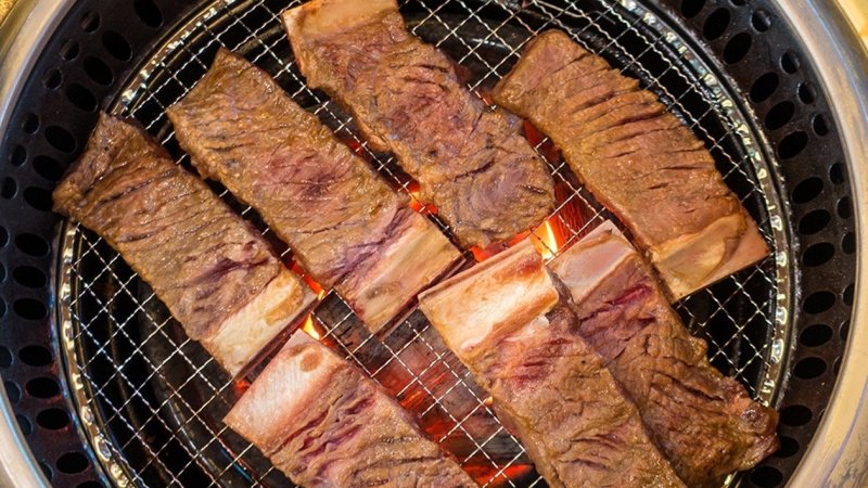 makanan dari korea selatan galbi