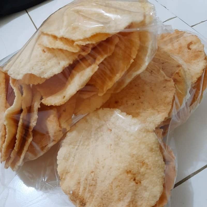 camilan opak singkong makanan khas wonosobo