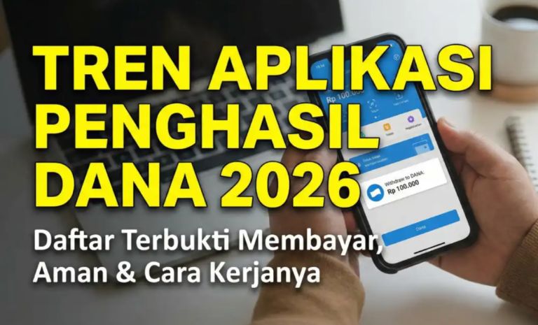 Aplikasi Penghasil Uang DANA Terbukti Membayar 2026 Panduan Lengkap untuk Pemula